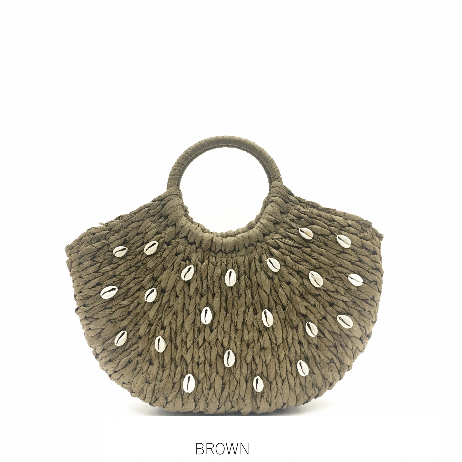 Straw on sale shell bag