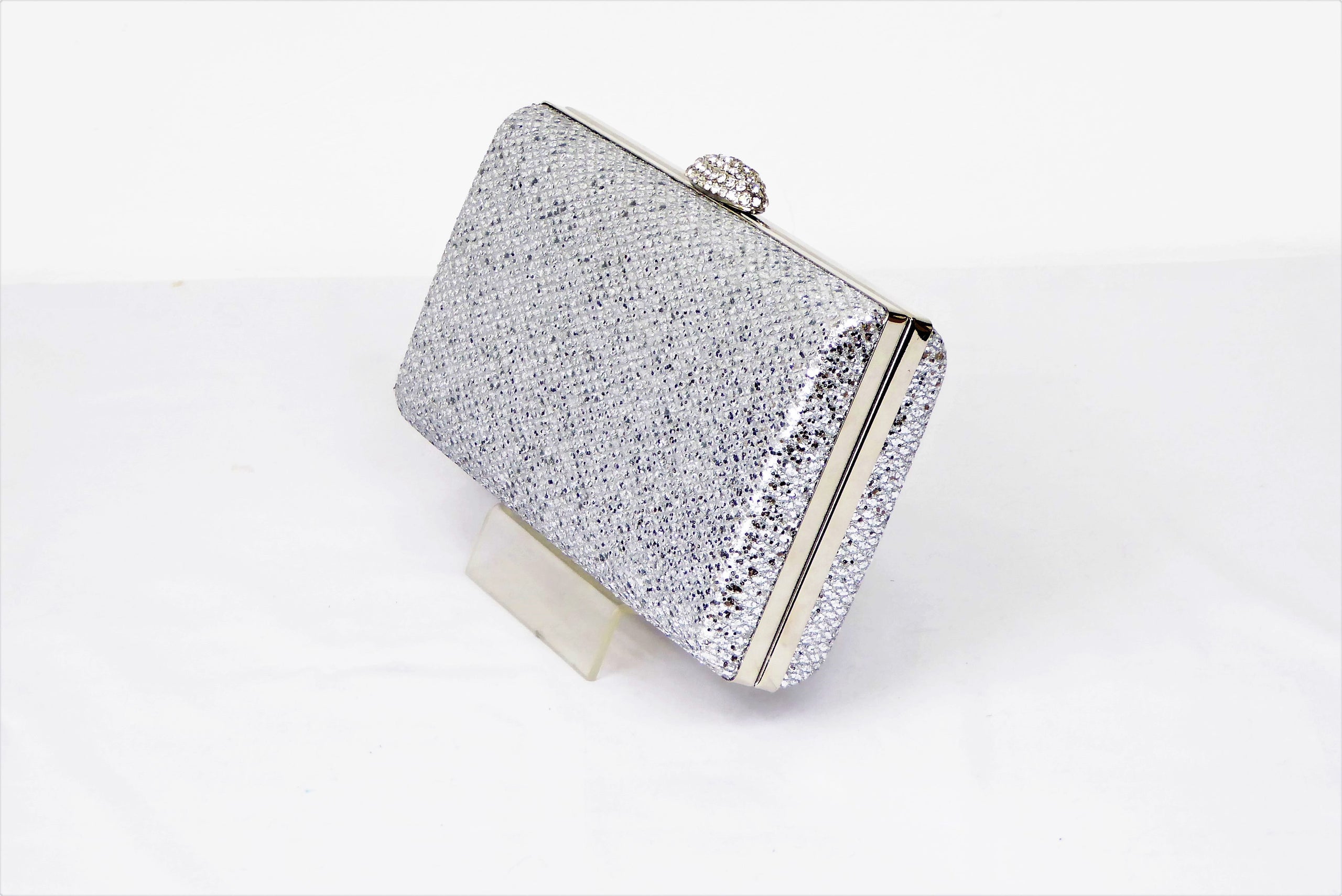 Silver on sale glitter bag